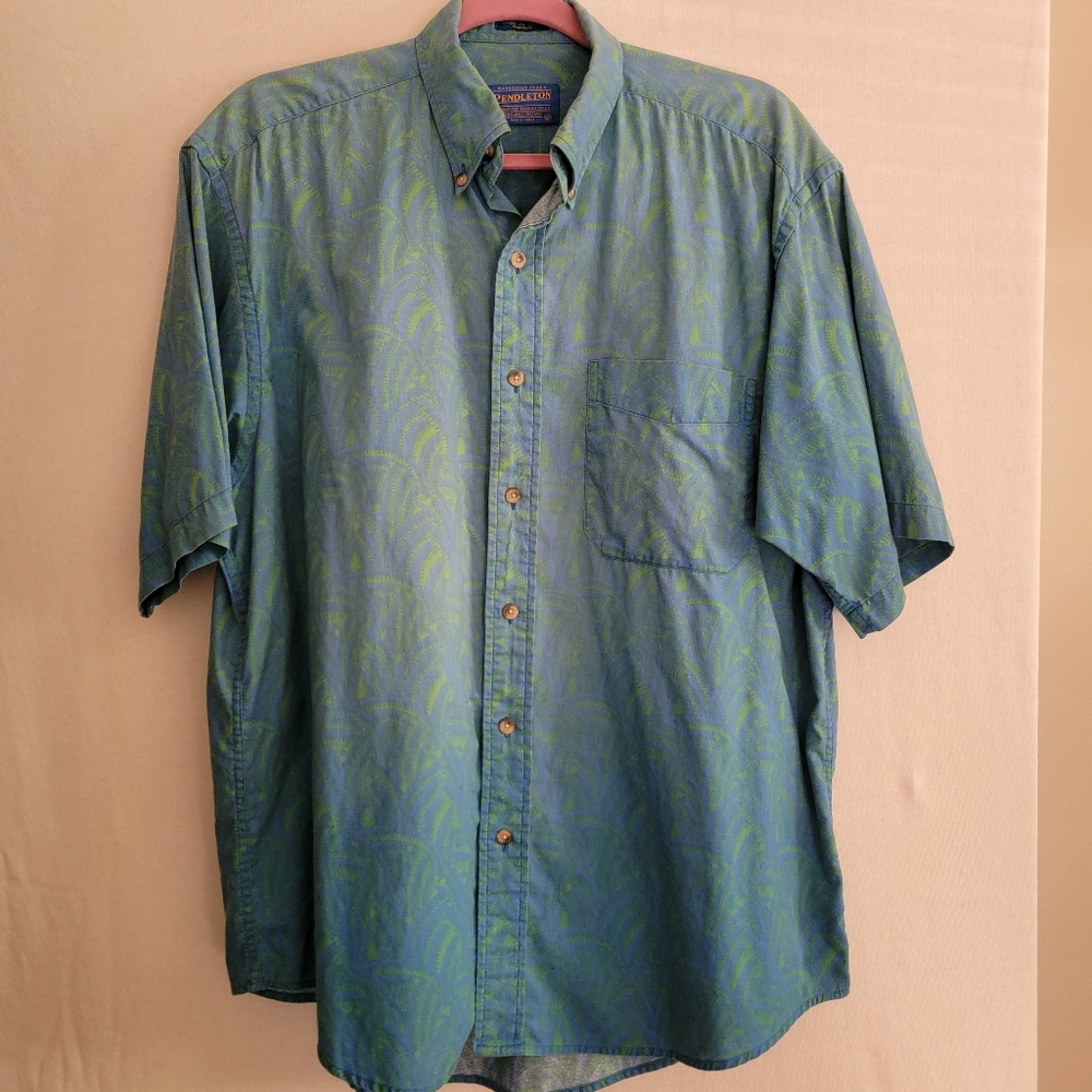 Mens Pendleton Button Down Shirt Med